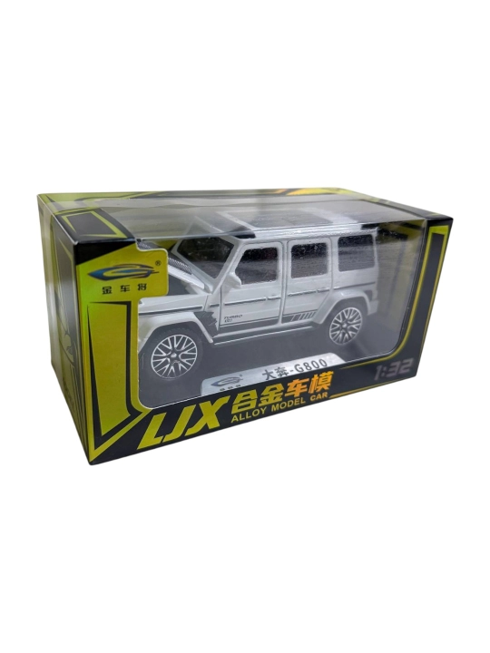 Mercedes-Benz G800 Brabus 1:32 LJX — металлическая модель внедорожника двери свет и звук