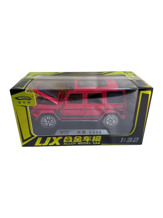Mercedes-Benz G800 Brabus 1:32 LJX — металлическая модель внедорожника двери свет и звук