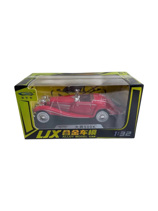 Mercedes-Benz 500K 1:32 LJX металлическая ретро-модель, свет, звук, pull-back