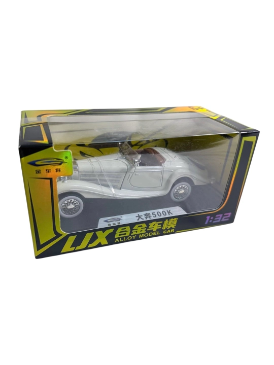 Mercedes-Benz 500K 1:32 LJX металлическая ретро-модель, свет, звук, pull-back