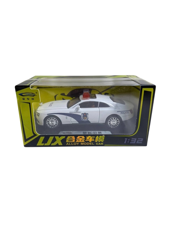 Rolls-Royce Spectre 1:32 LJX — полицейская металлическая модель, свет, звук, pull-back