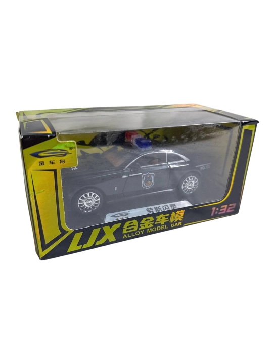 Rolls-Royce Spectre 1:32 LJX — politsiya metall modeli, yorug‘lik, ovoz, pull-back