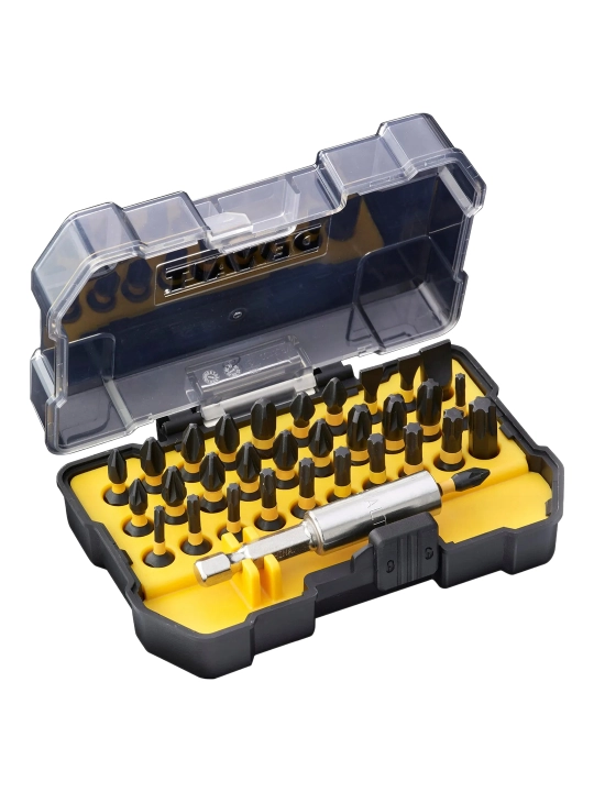 Набор бит с магнитным держателем DeWALT "EXTREME" IMPACT TORSION 25мм 32шт. DT70523T-QZ - 