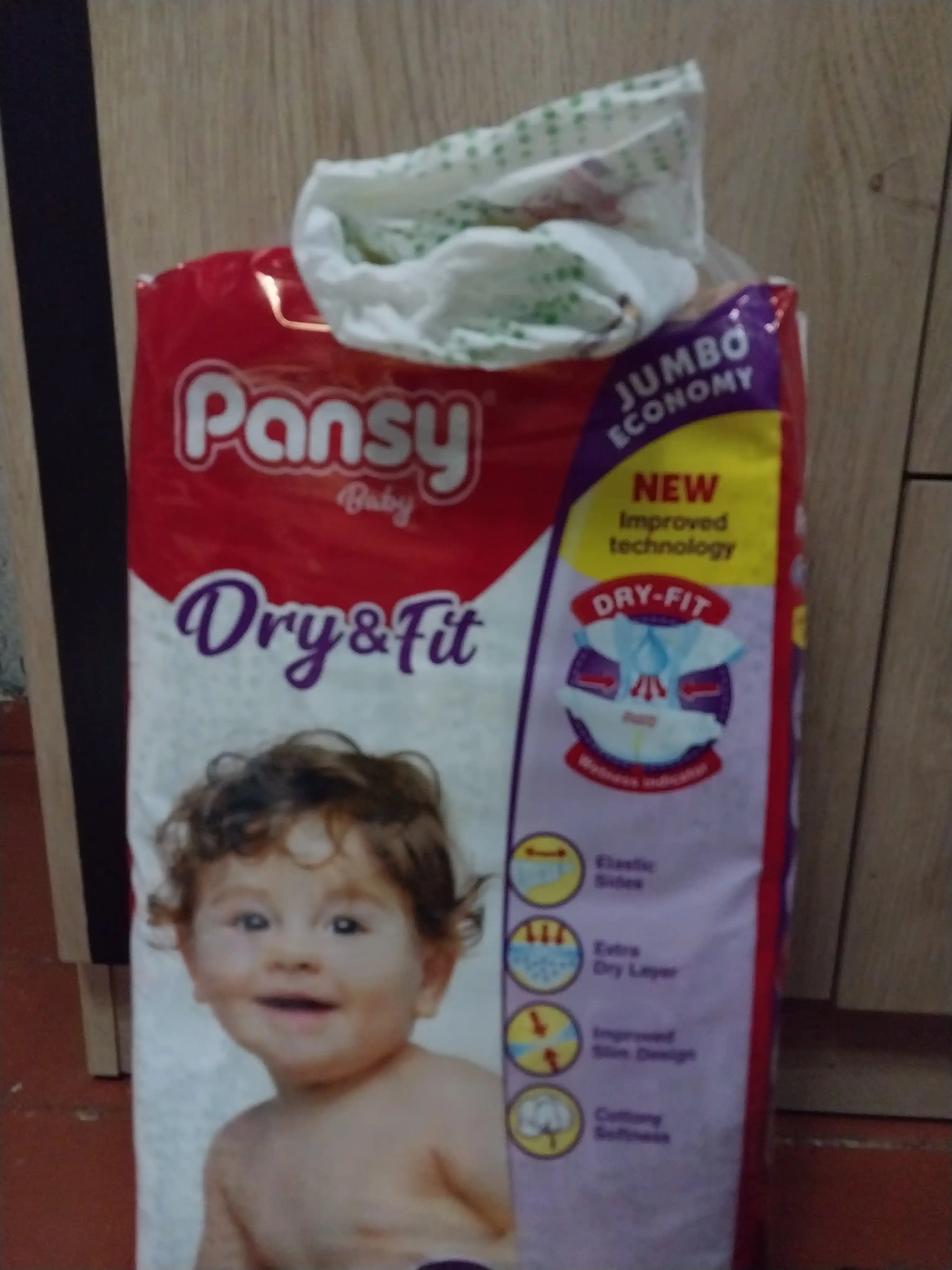 Подгузники Pansy, Jumbo №4, 7-18 кг, 60 шт