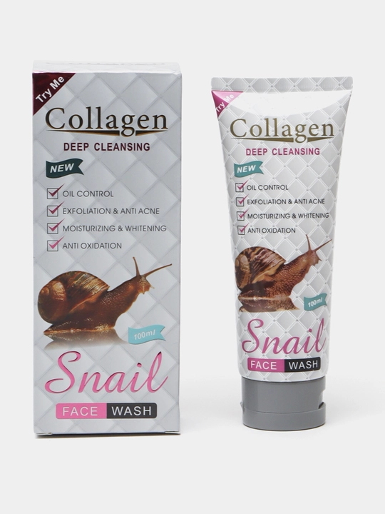 Пенка для умывания Snail Collagen Face Wash с муцином улитки, 100 г