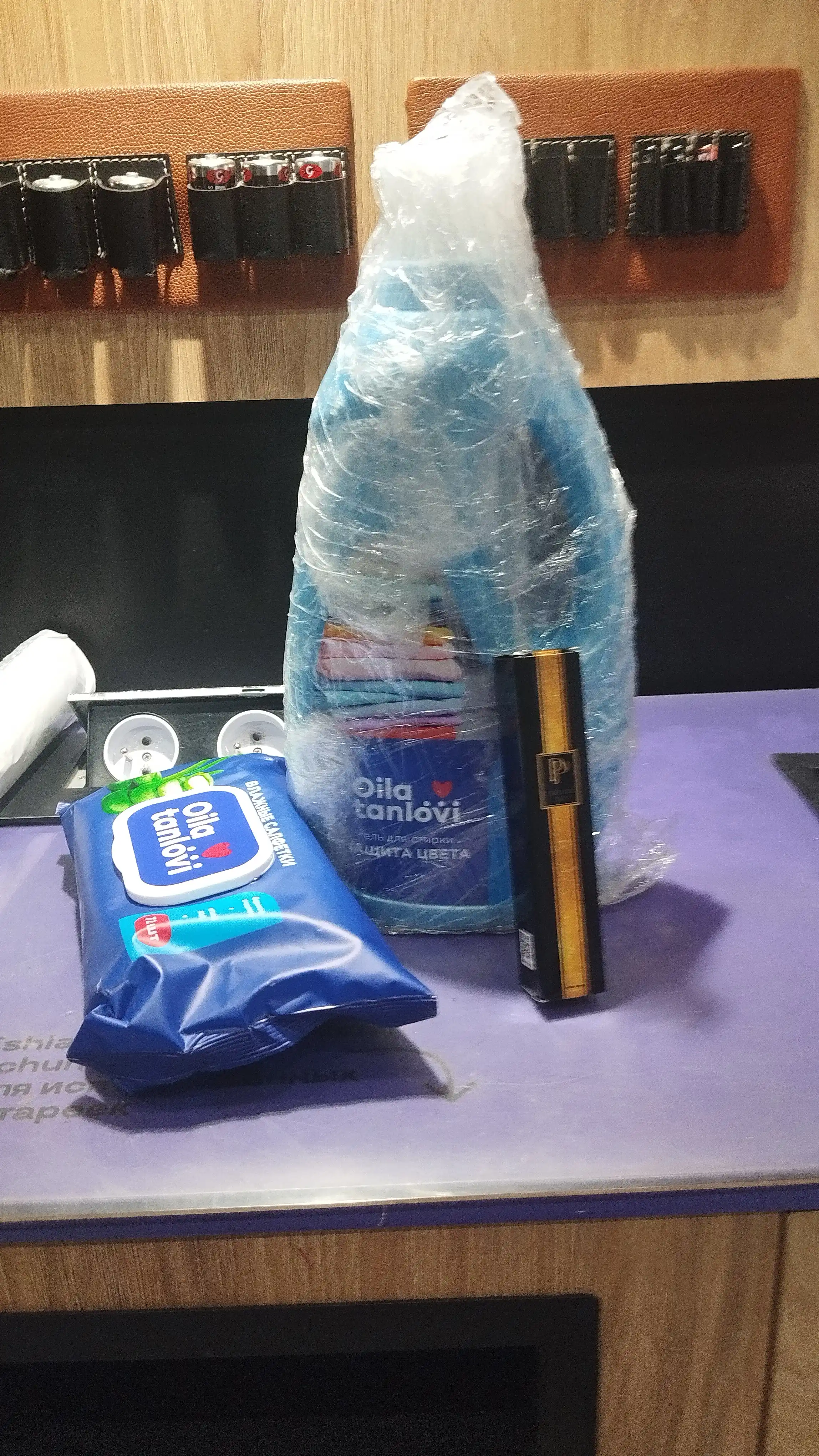 Nam salfetkalar Oila tanlovi "Aloe", 72 dona