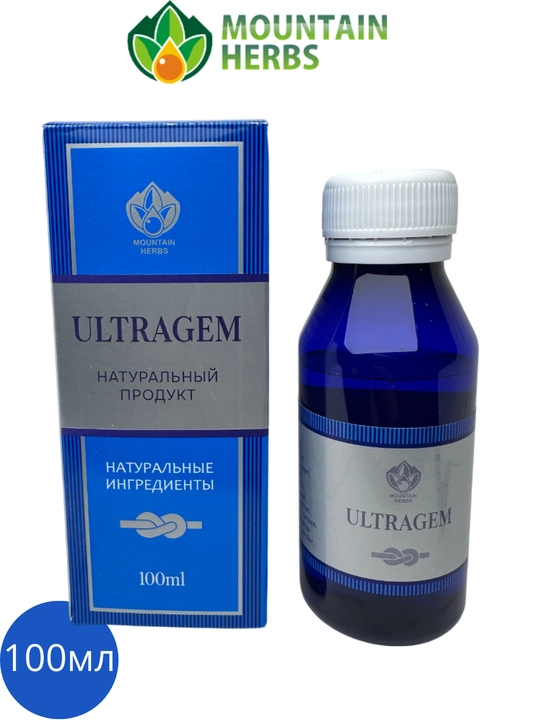 ULTRAGEM Efir moylari asosidagi tonik, 100 ml - 