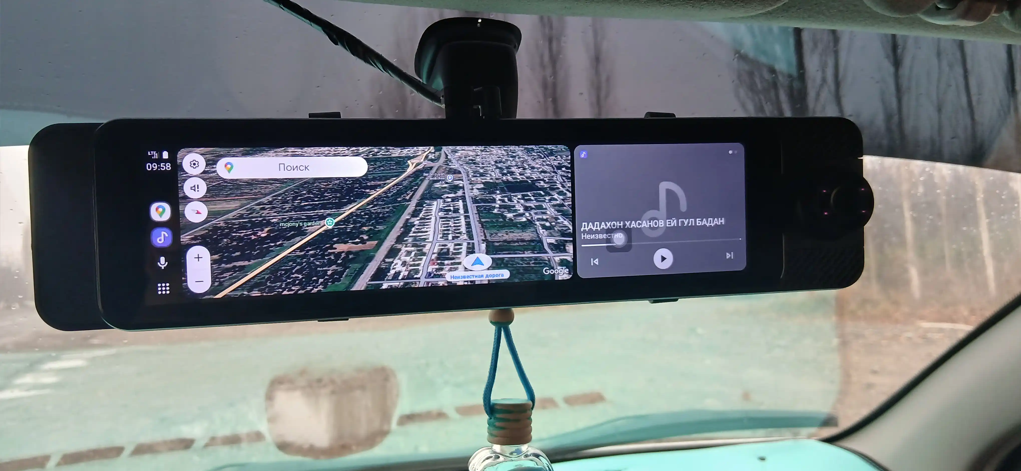 Видеорегистратор 3 камеры TOMBOSS T11, Wi-Fi наблюдение, Антирадар, Carplay