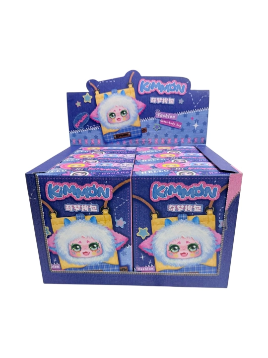 KIMMON Cross Body Bag Pop Top kolleksion paxmoq sumkasi Blind Box