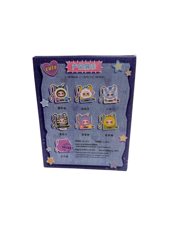 KIMMON Cross Body Bag Pop Top kolleksion paxmoq sumkasi Blind Box