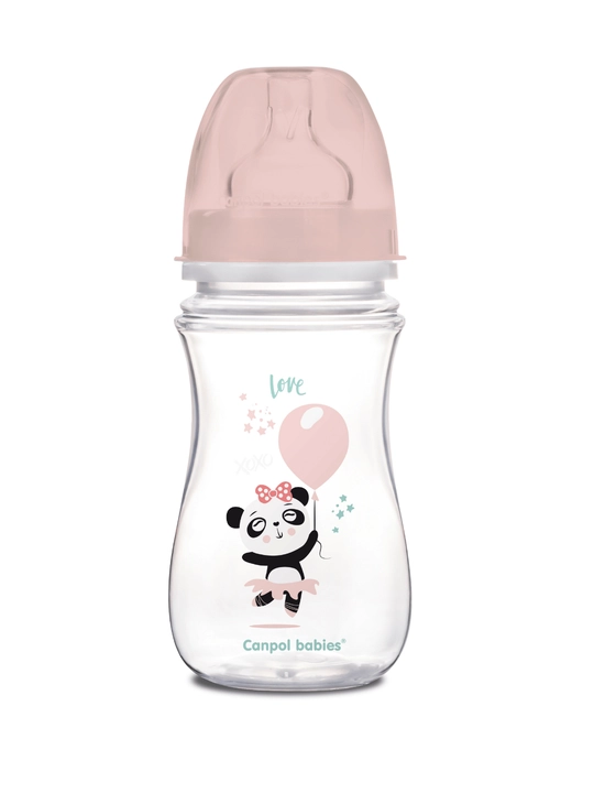 Антиколиковая бутылочка с широким горлышком Canpol Babies