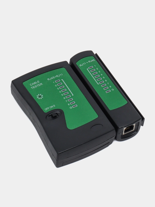 Тестер для проверки сетевого кабеля LAN RJ45 и RJ11