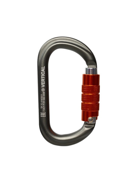Карабин «GRAY» овал автомат (Keylock)