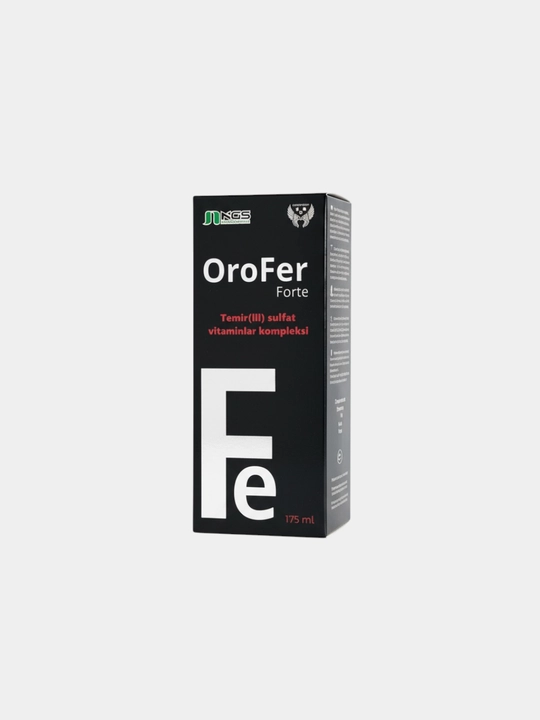 Orofer Forte сироп 175 мл без сахара — железо, гемоглобин, энергия - 