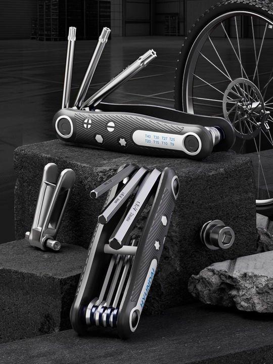 Universal buklanadigan kalitlar to‘plami: Hex / Torx - 8 dona HYUNDAI
