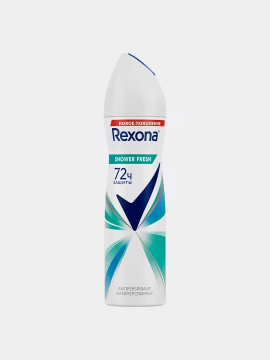 Dezodorant sprey Rexona shower fresh ayollar uchun, 150 ml
