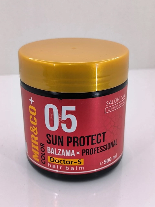 Бальзам для волос MIR&CO DOCTOR-S SUN PROTECT — восстанавливает и придаёт блеск волосам