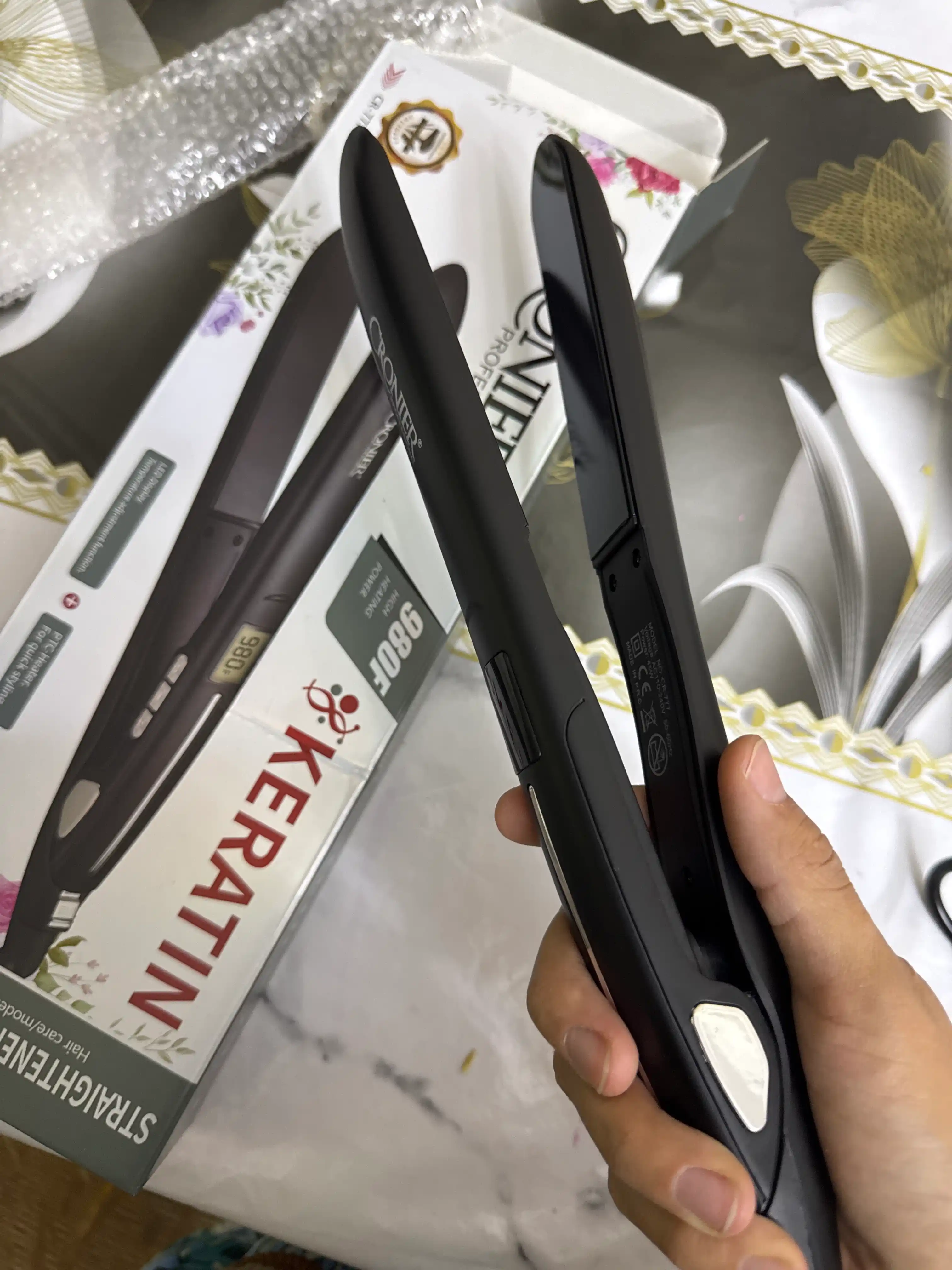 Professional soch tekkislash dazmoli MAC keramika plastina va LCD displeyli