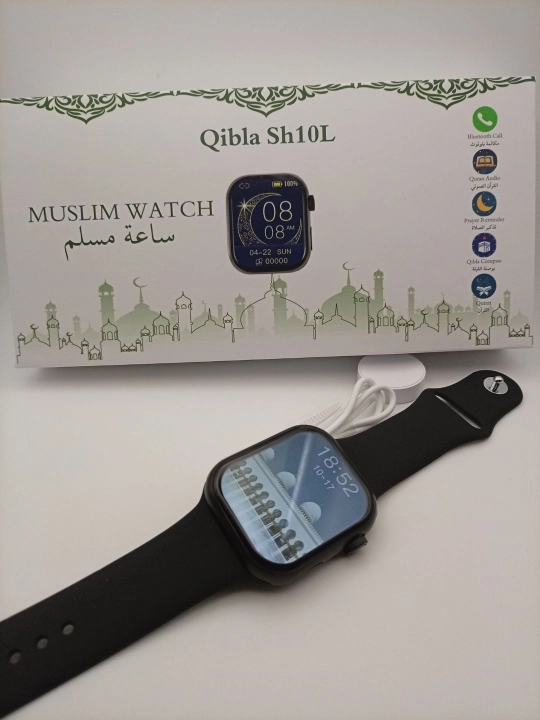 Смарт часы Muslim Watch — часы для мусульман: 5 намазов, Коран, мужской стиль