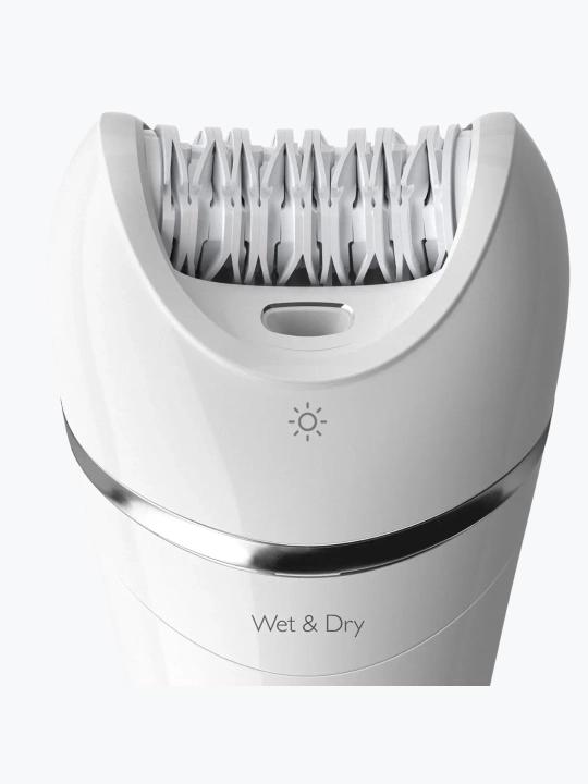 Эпилятор Philips BRE 700 Series 8000, беспроводной, для женщин