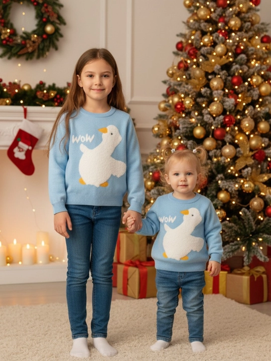 Детский свитер для девочек, от 2 до 7 лет, джемпер J&R kids