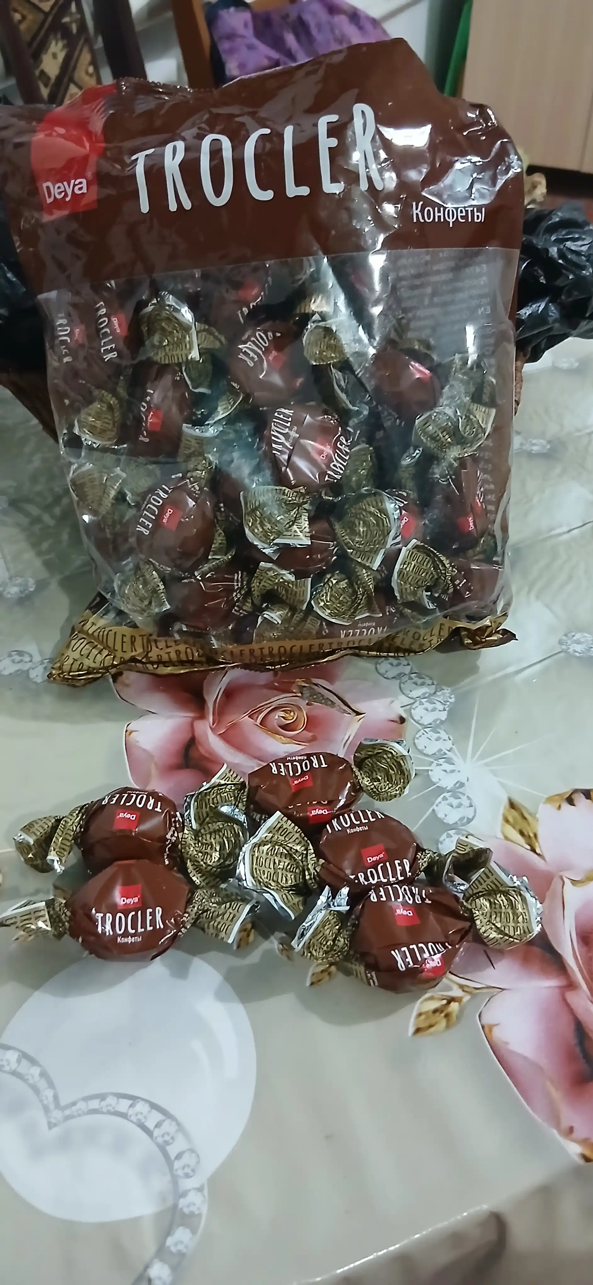 Klassik TROCLER shokolad bilan qoplangan konfetlari, 500 g