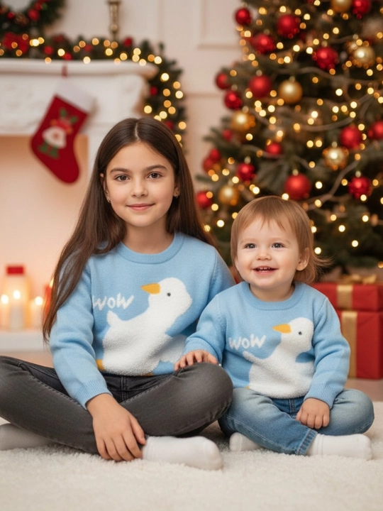 Детский свитер для девочек, от 2 до 7 лет, джемпер J&R kids