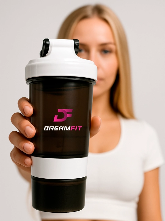 Sheyker, shaker suv shisha, sport idish, geyner, oqsil, protein, 600 ml, uniseks