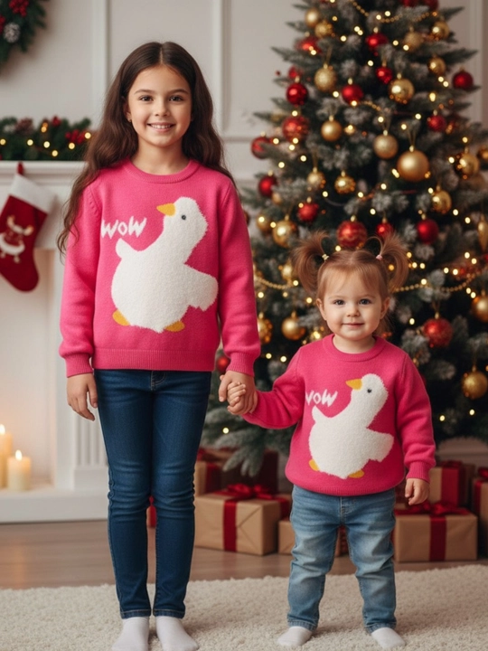 Детский свитер для девочек, от 2 до 7 лет, джемпер J&R kids