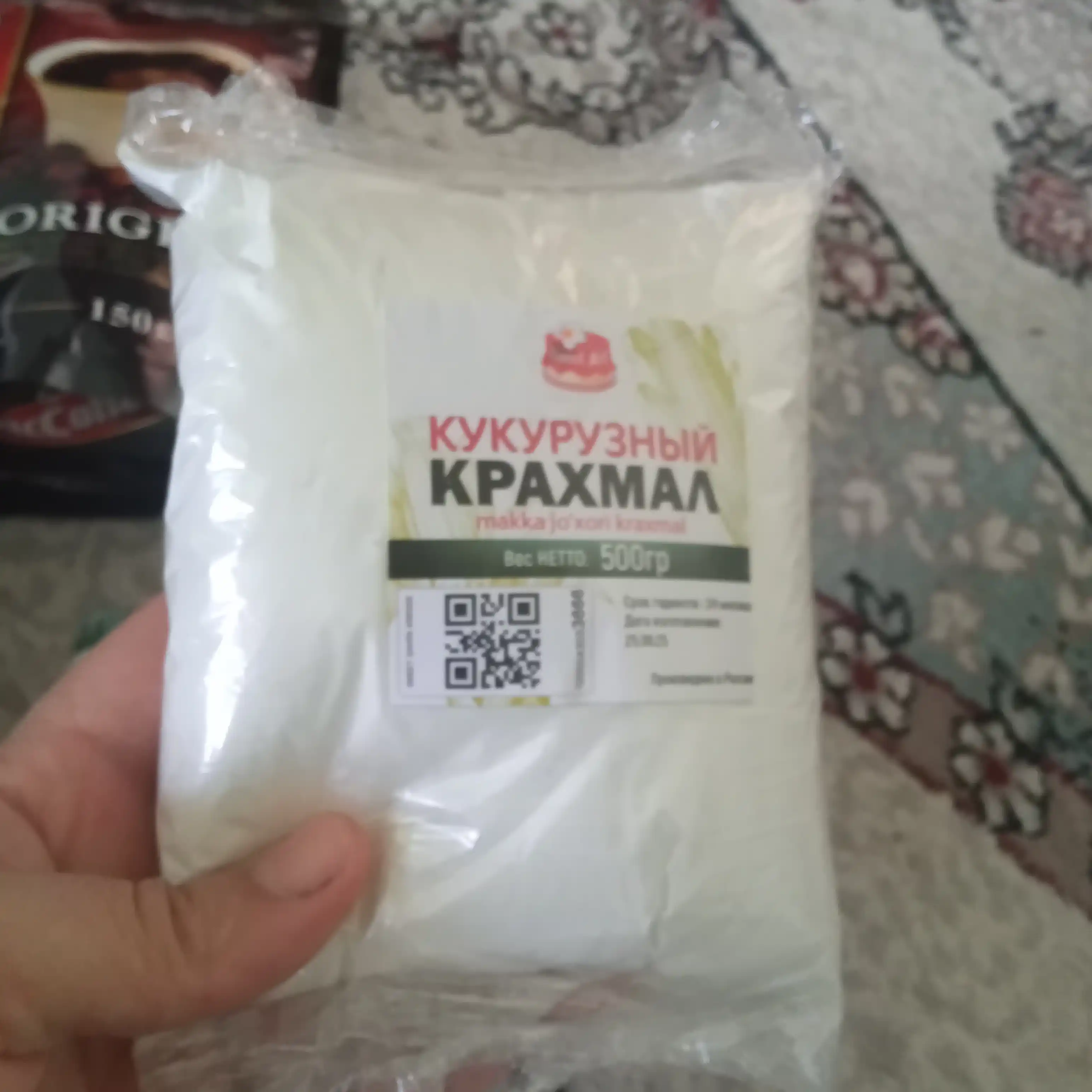 Кукурузный крахмал высшего сорта от Sweet Art