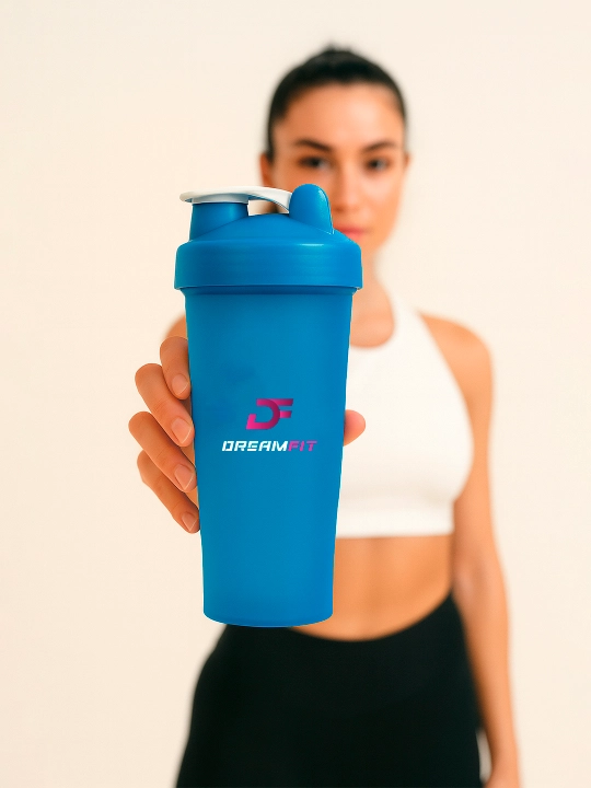 Sheyker, shaker suv shisha, sport idish, geyner, oqsil, protein, 600 ml, uniseks