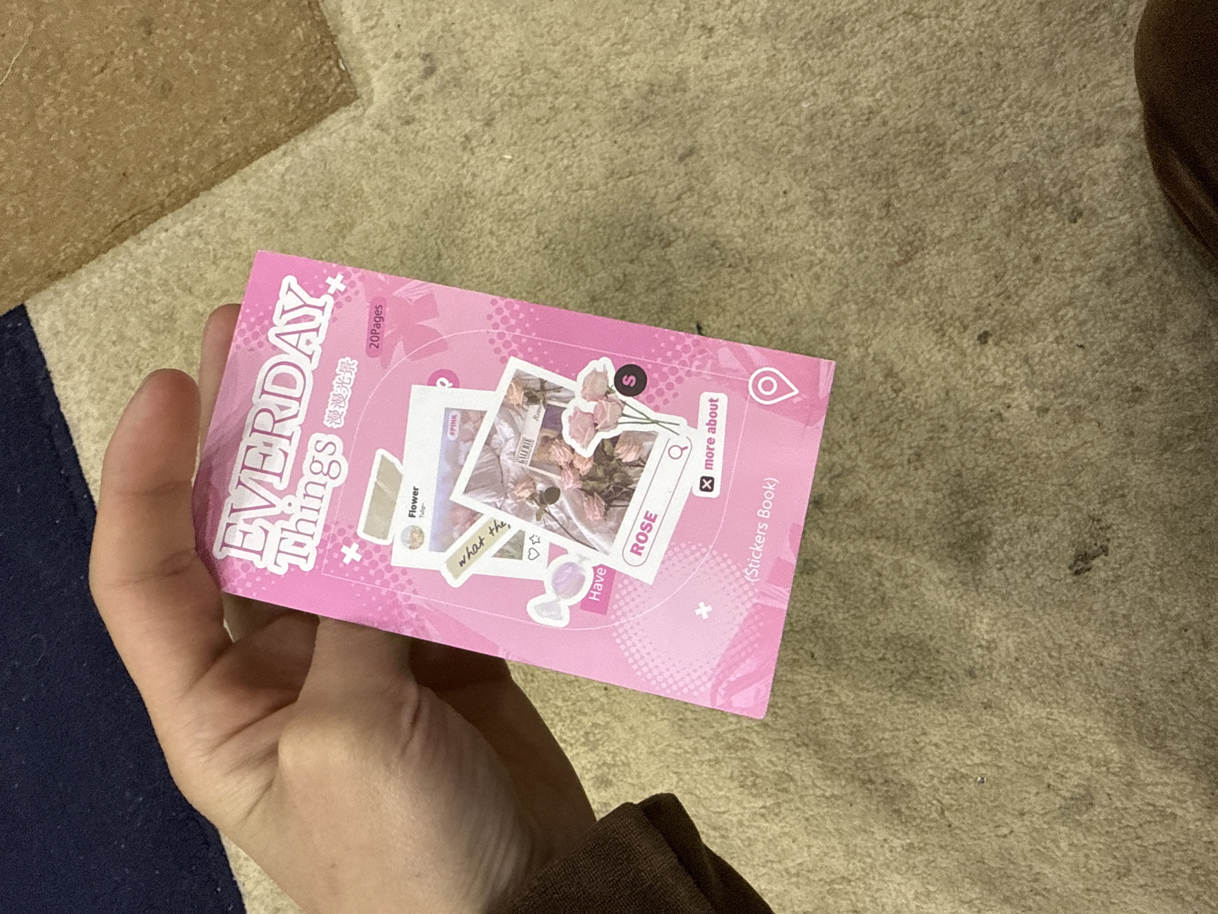 Kantselyariya stikerlari, scrapbooking uchun stikerlar