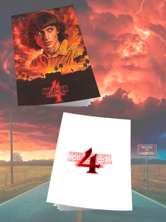STRANGER THINGS bloknotlar 12 va 20 varaq, 1 va 2 to`plam