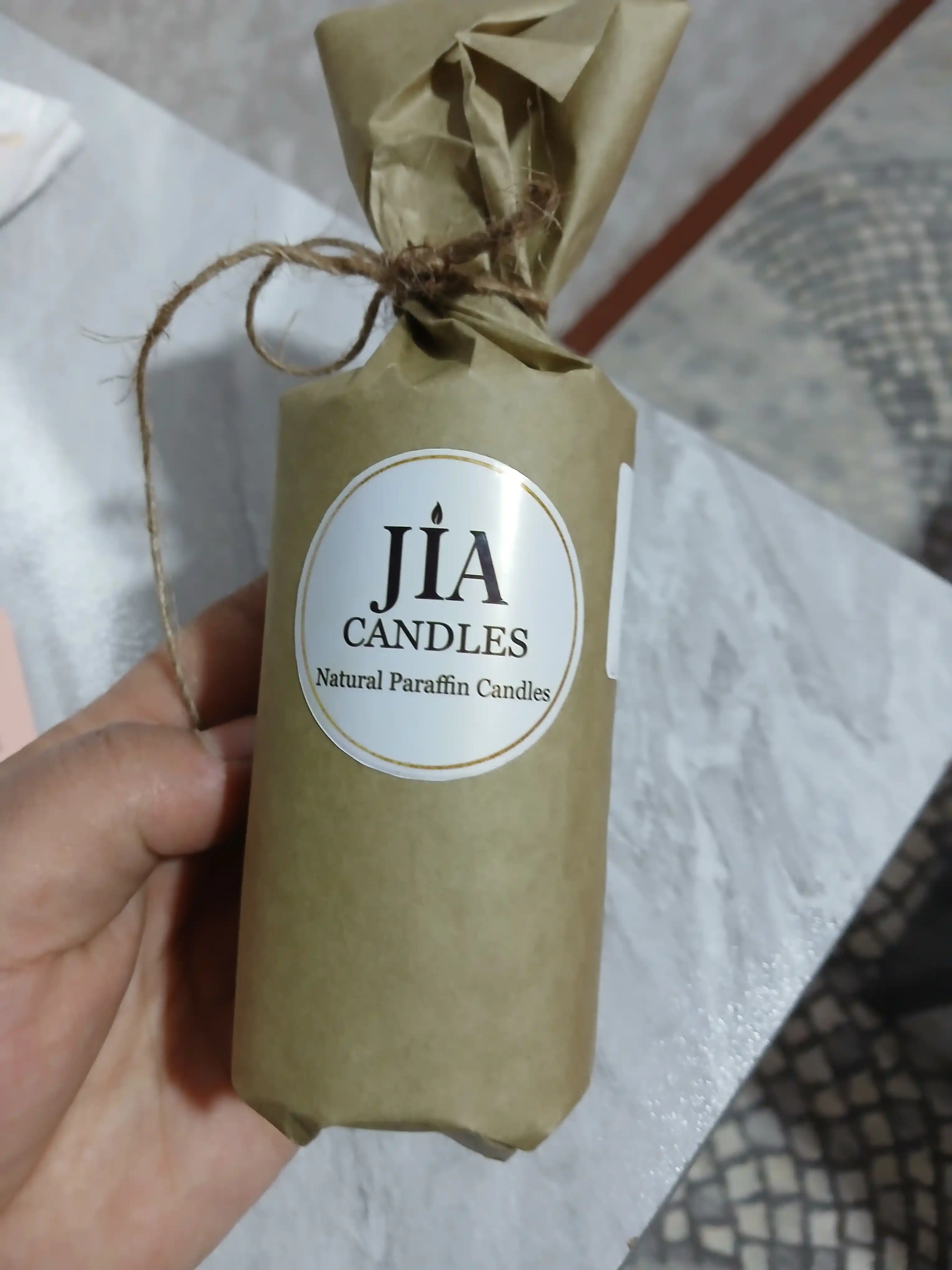 JIA interyer shami, oq, 50 × 100 mm