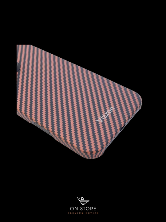 Карбоновый чехол для iPhone 15 pro , VIZZON