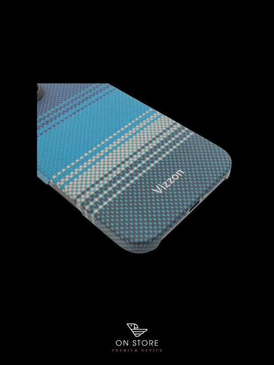Карбоновый чехол для iPhone 15 pro , VIZZON