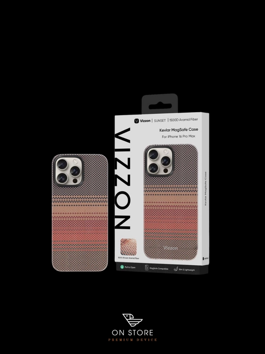 Карбоновый чехол для iPhone 15 pro , VIZZON