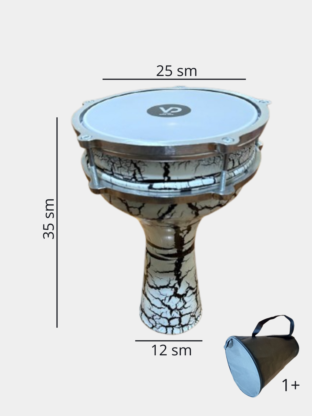 Darbuka tablа – alyuminiydan