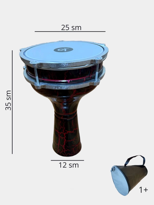 Darbuka tablа – alyuminiydan