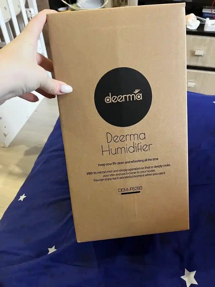 Havo namlagich Xiaomi Deerma, ultratovushli, ovozsiz, 5 litr, uy va ofis uchun
