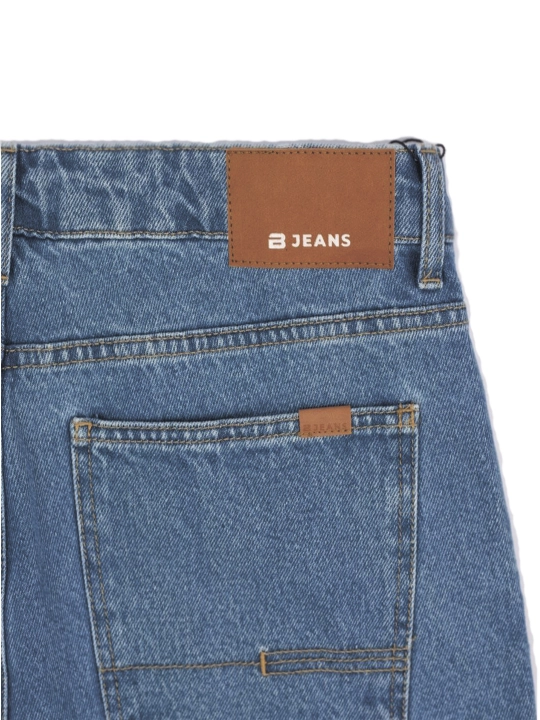 Erkaklar uchun jinsi shimlar "Bjeans" Slim Fit, ixcham bichim, zamonaviy va qulay