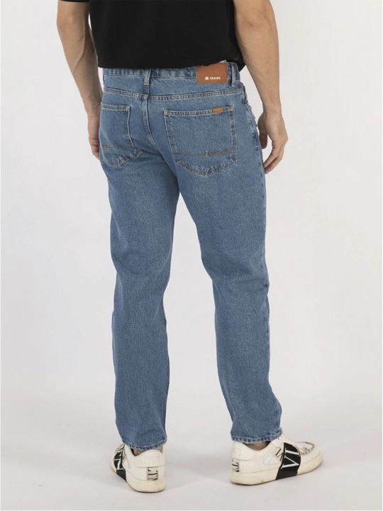 Erkaklar uchun jinsi shimlar "Bjeans" Slim Fit, ixcham bichim, zamonaviy va qulay - 