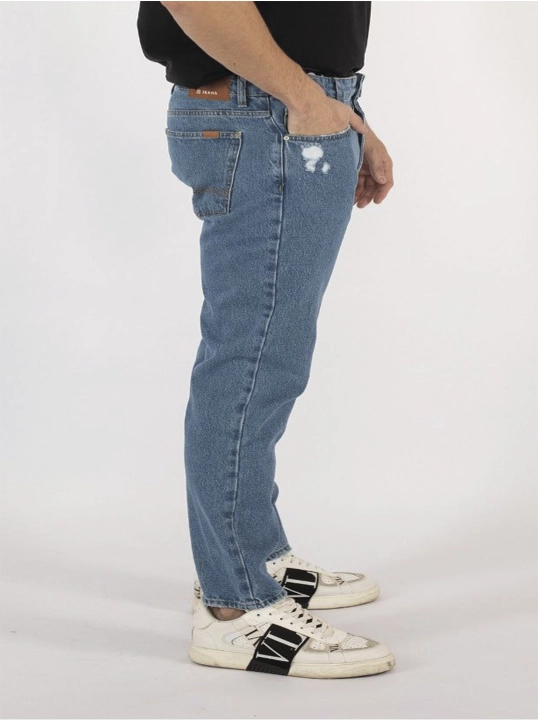 Erkaklar uchun jinsi shimlar "Bjeans" Slim Fit, ixcham bichim, zamonaviy va qulay