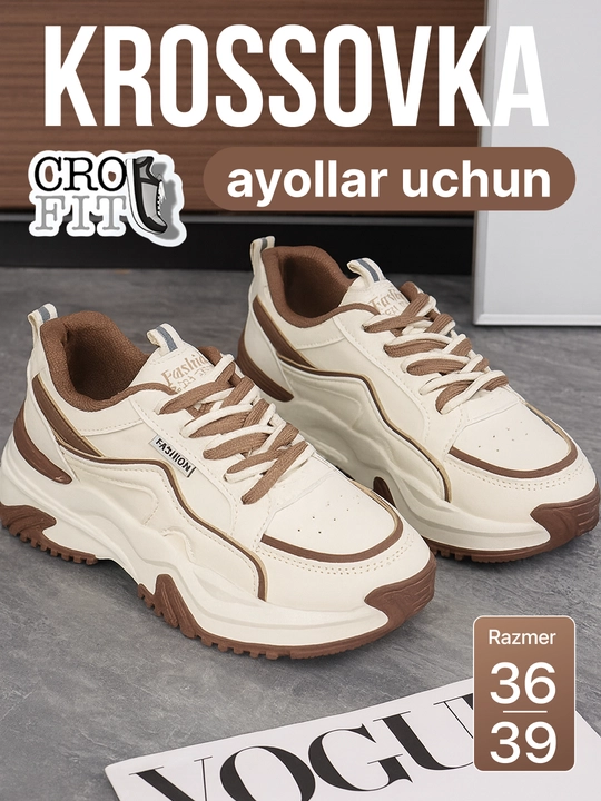 Кроссовки женские осенние, женская обувь, размер 36-40 - 