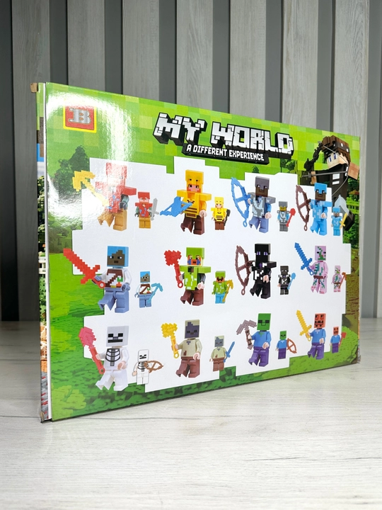 “My World / Mening Olamim” figuralar to‘plami — 24 dona