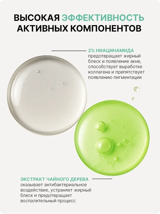 AXIS-Y  Сыворотка для лица от акне точечная с 2% ниацинамида Корея