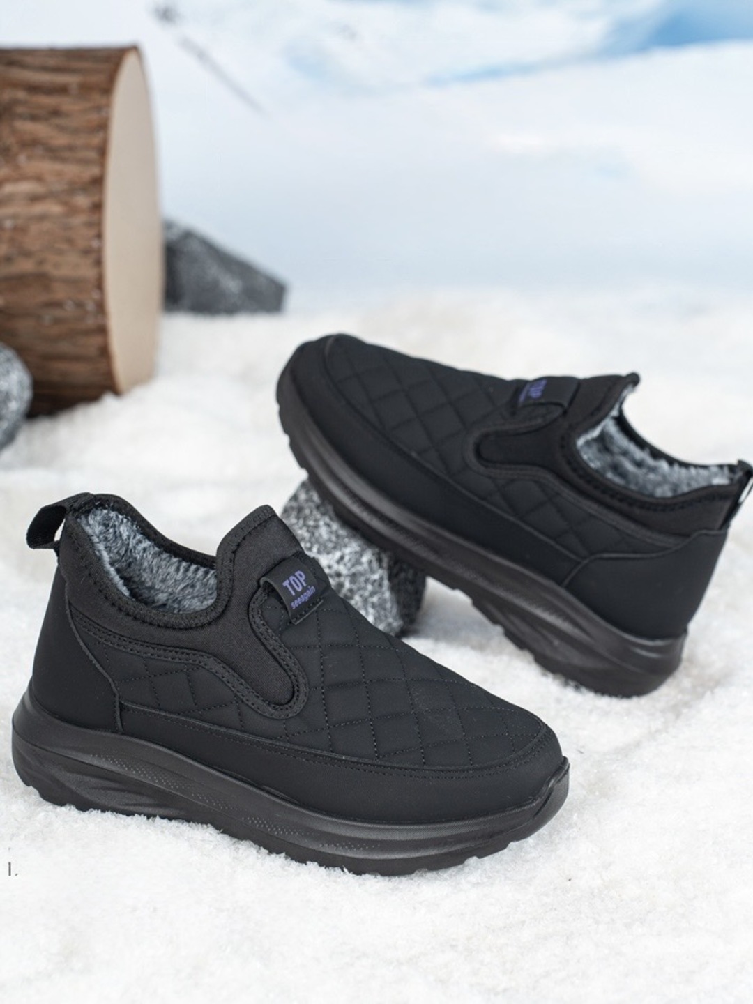 Мягкие зимние слипоны Wintersnow. Размер на размер. 36-41 - 