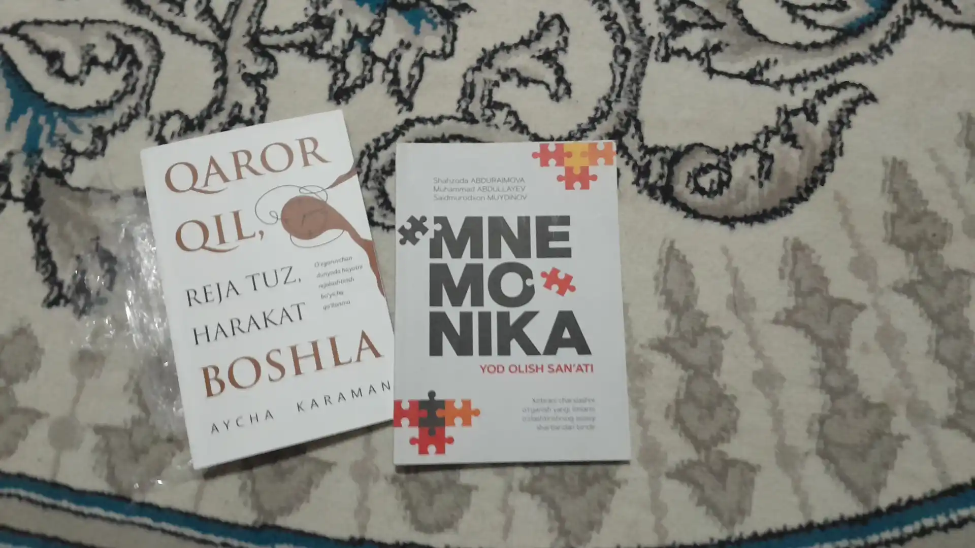 Qaror qil, reja tuz, harakat boshla — Aycha Karaman, shaxsiy rivojlanish kitobi