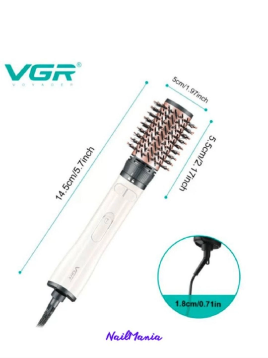 Professional soch quritgich VGR V-498, fen-taroq, 360 aylanuvchi, keramik qoplamali