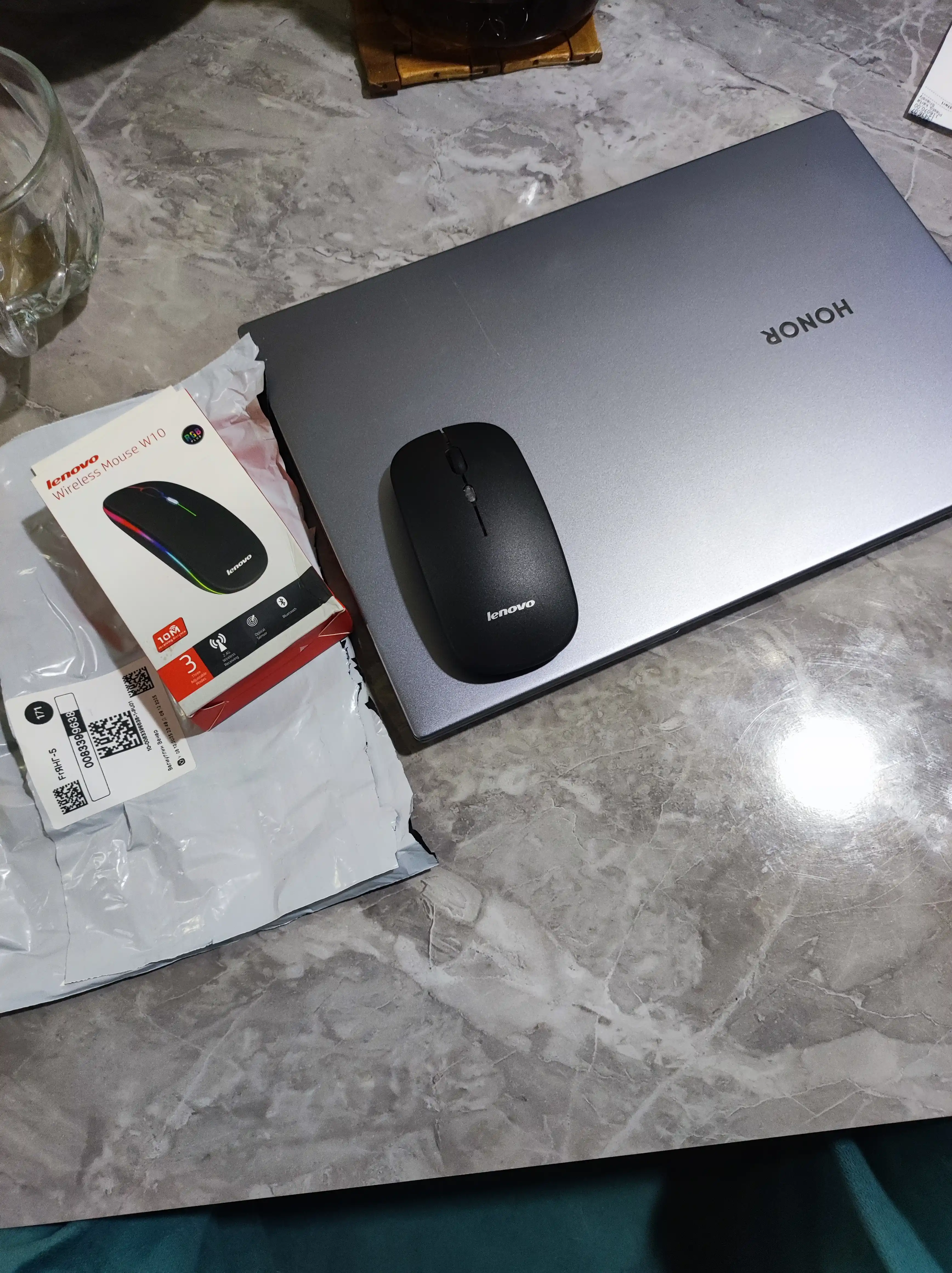 Kompyuter,noutbuk,planshet,telefon uchun simsiz smart sichqoncha,shovqinsiz,RGB yoritgichl